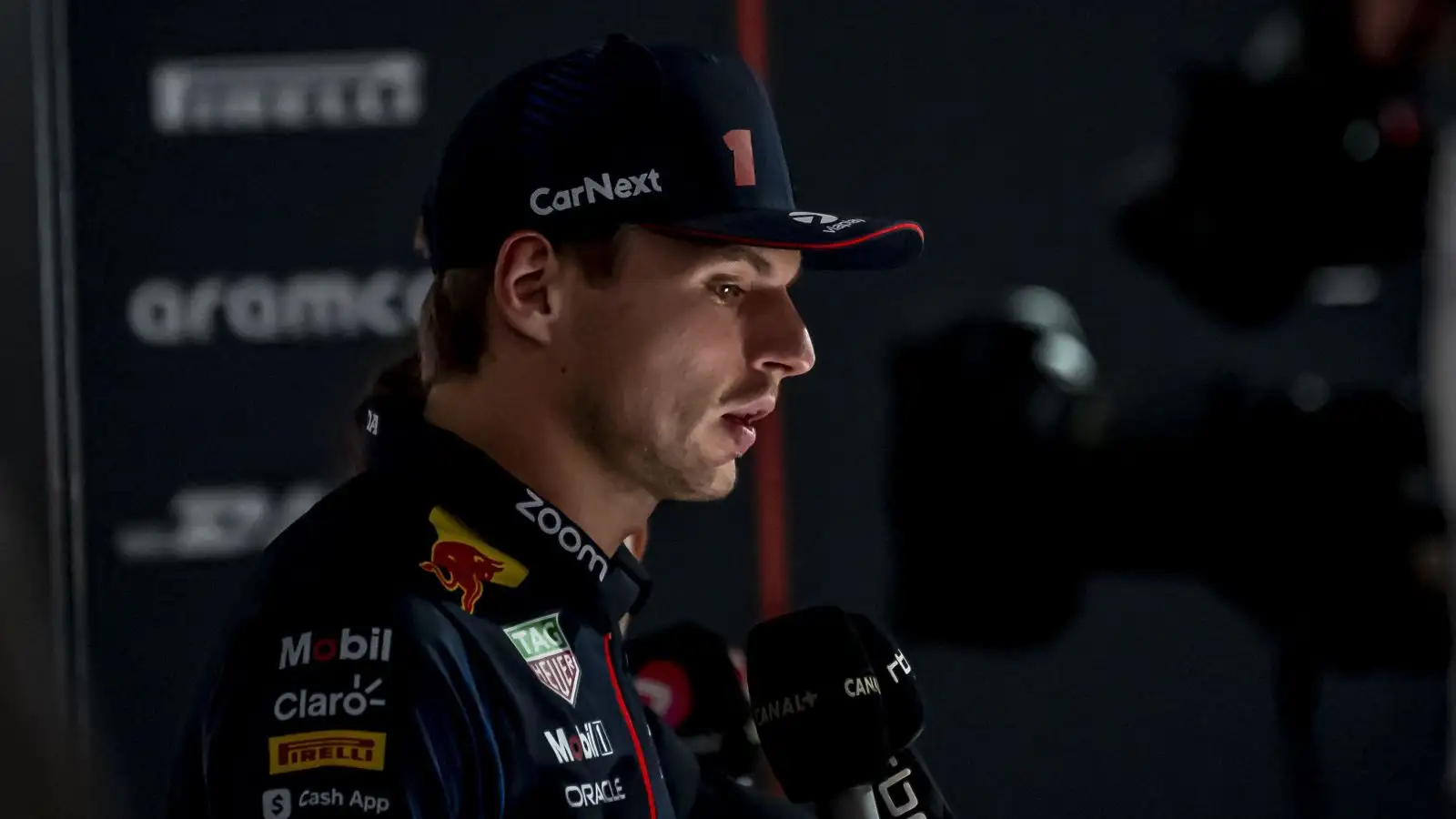 红牛司机马克斯Verstappen。