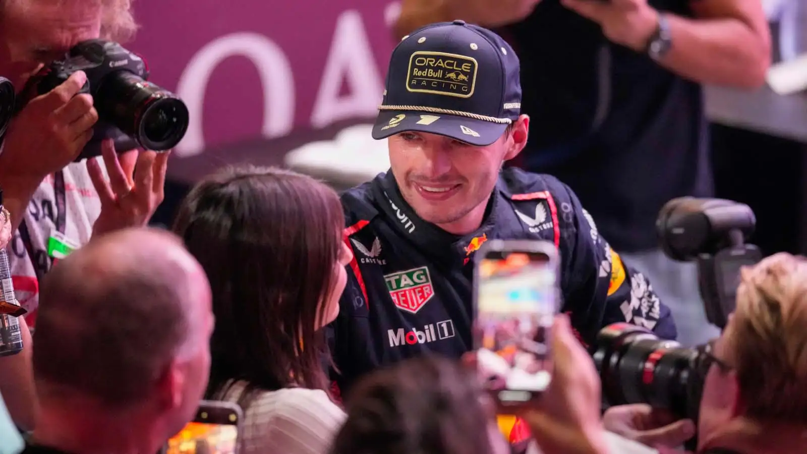 Oracle Red Bull Racing Driver Max Verstappen Wins Third Consecutive F1  Drivers' World Championship