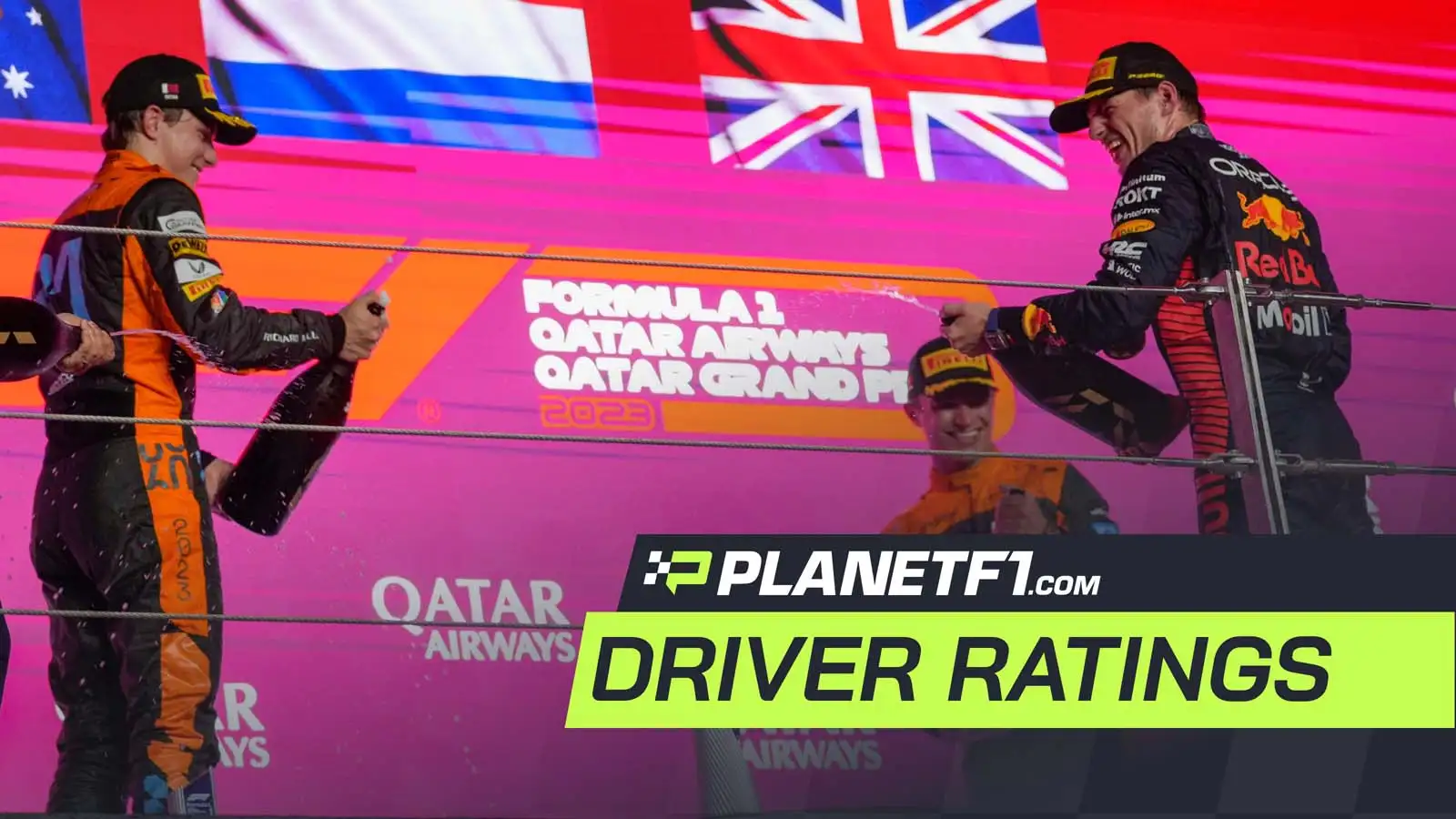 Qatar Grand Prix 2023 driver ratings.
