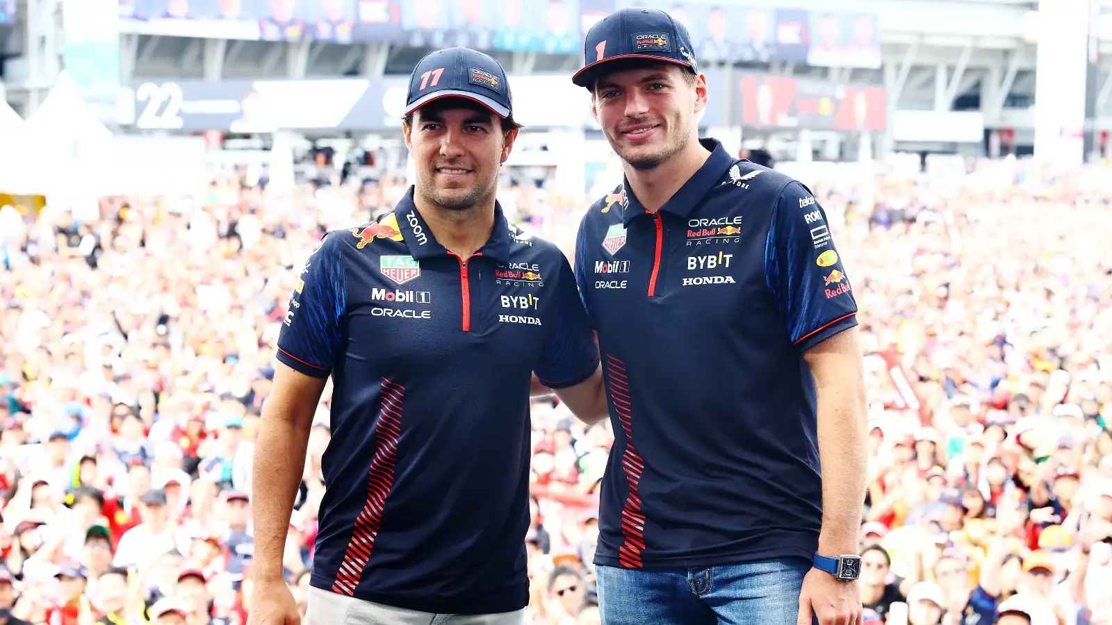 Max Verstappen speaks out on immense Sergio Perez pressure at Red Bull ...