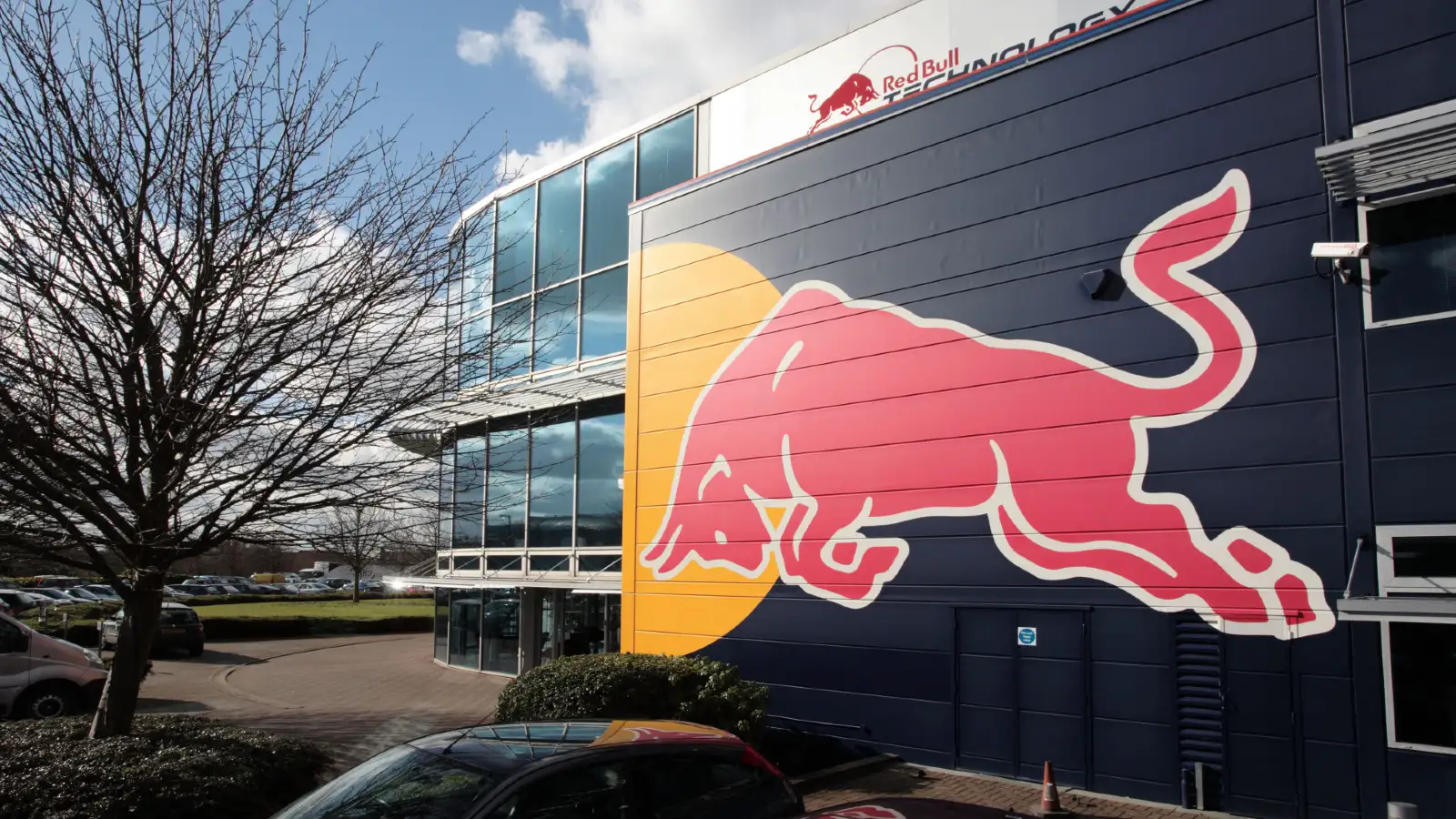 The Red Bull F1 factory, located in Milton Keynes in the UK.