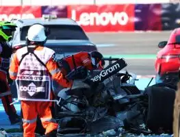 Massive Kevin Magnussen crash causes red flag at Mexican Grand Prix