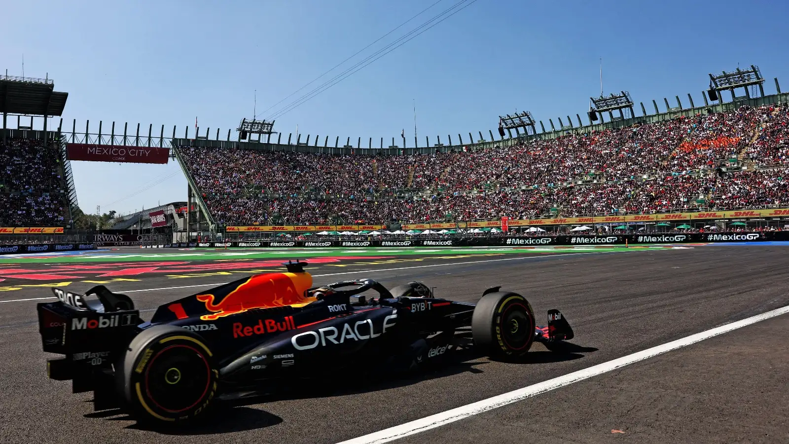 Fans at the Mexican GP.