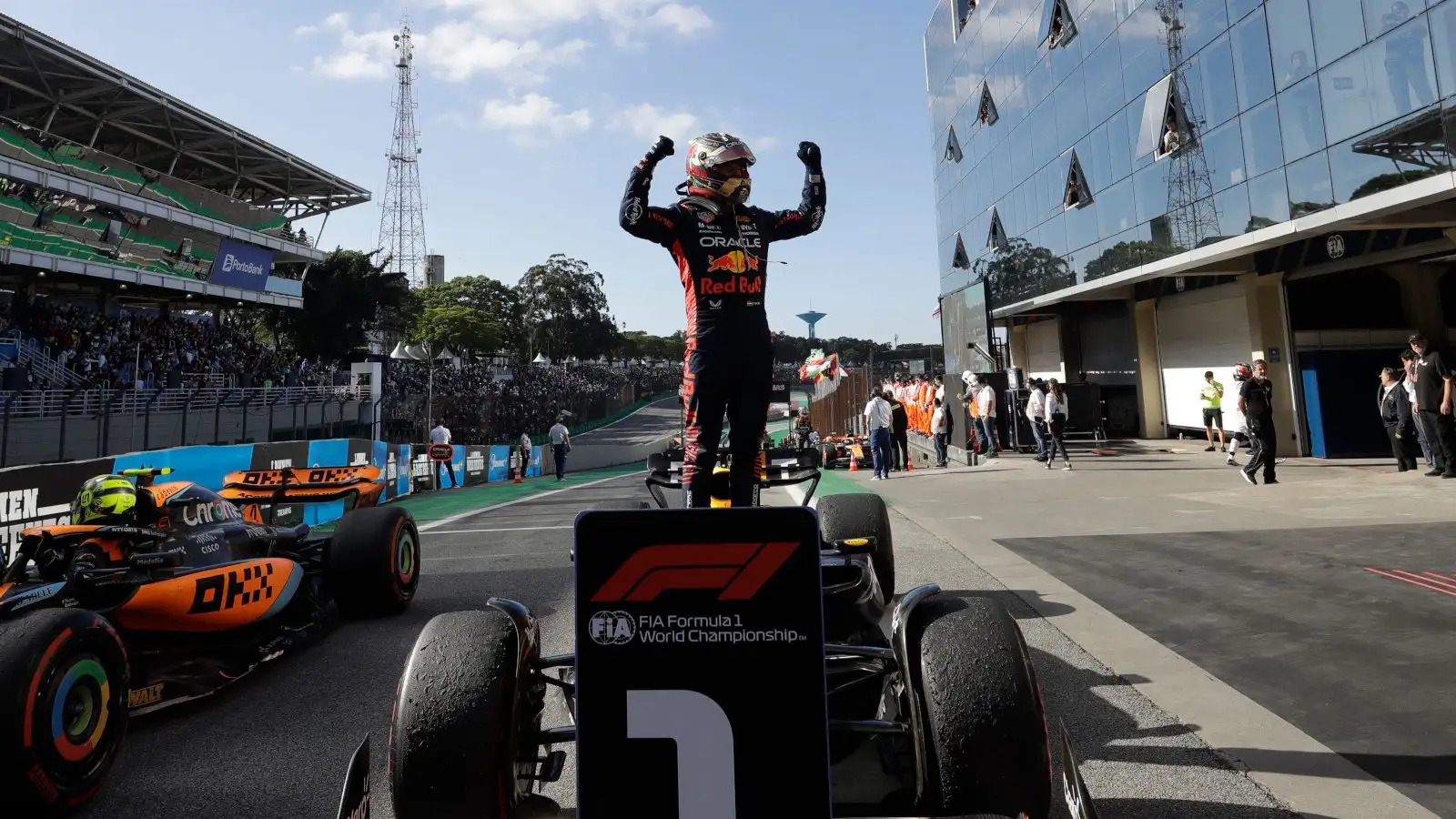 Formula 1 on X: Max Verstappen lends his name to the Wall Of