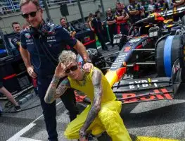 Martin Brundle responds after Machine Gun Kelly leaves Brazil GP early