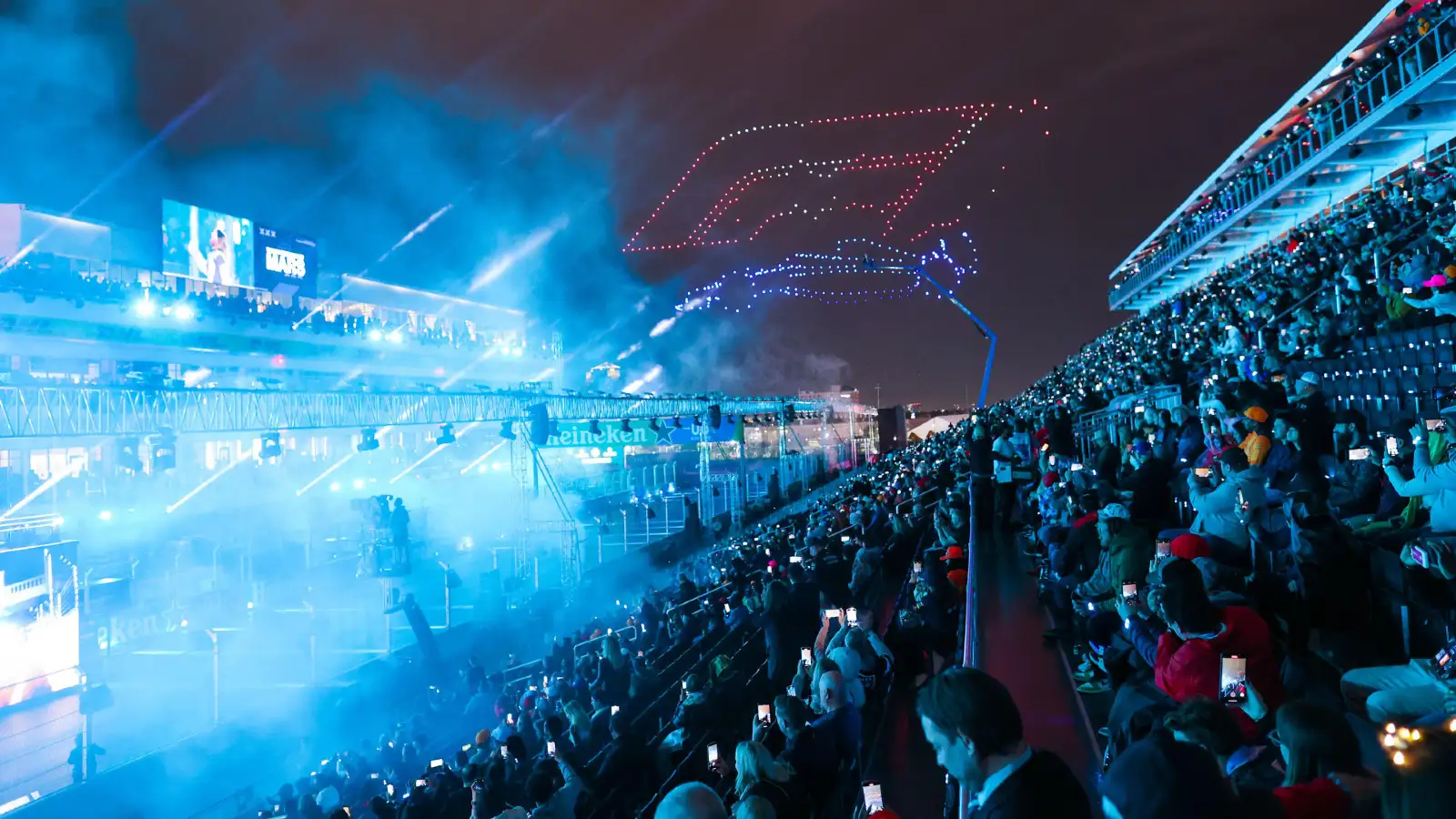 Las Vegas Grand Prix 2023 opening ceremony: Spectacular star