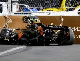 ‘Treacherous’ Lando Norris crash explained after early Las Vegas GP exit