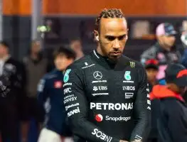 Lewis Hamilton accused of lacking George Russell’s bravery after Vegas eye opener