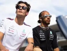 Lewis Hamilton pace claim made by Mercedes team-mate George Russell