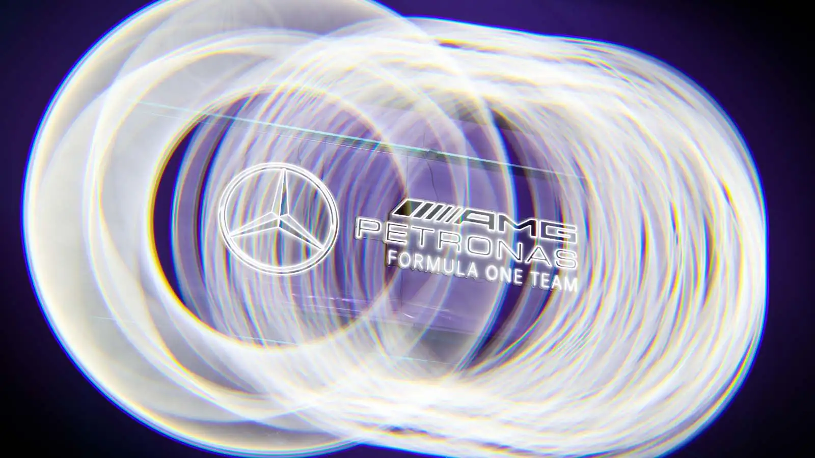 The Mercedes logo in the Las Vegas pit lane. F1 news