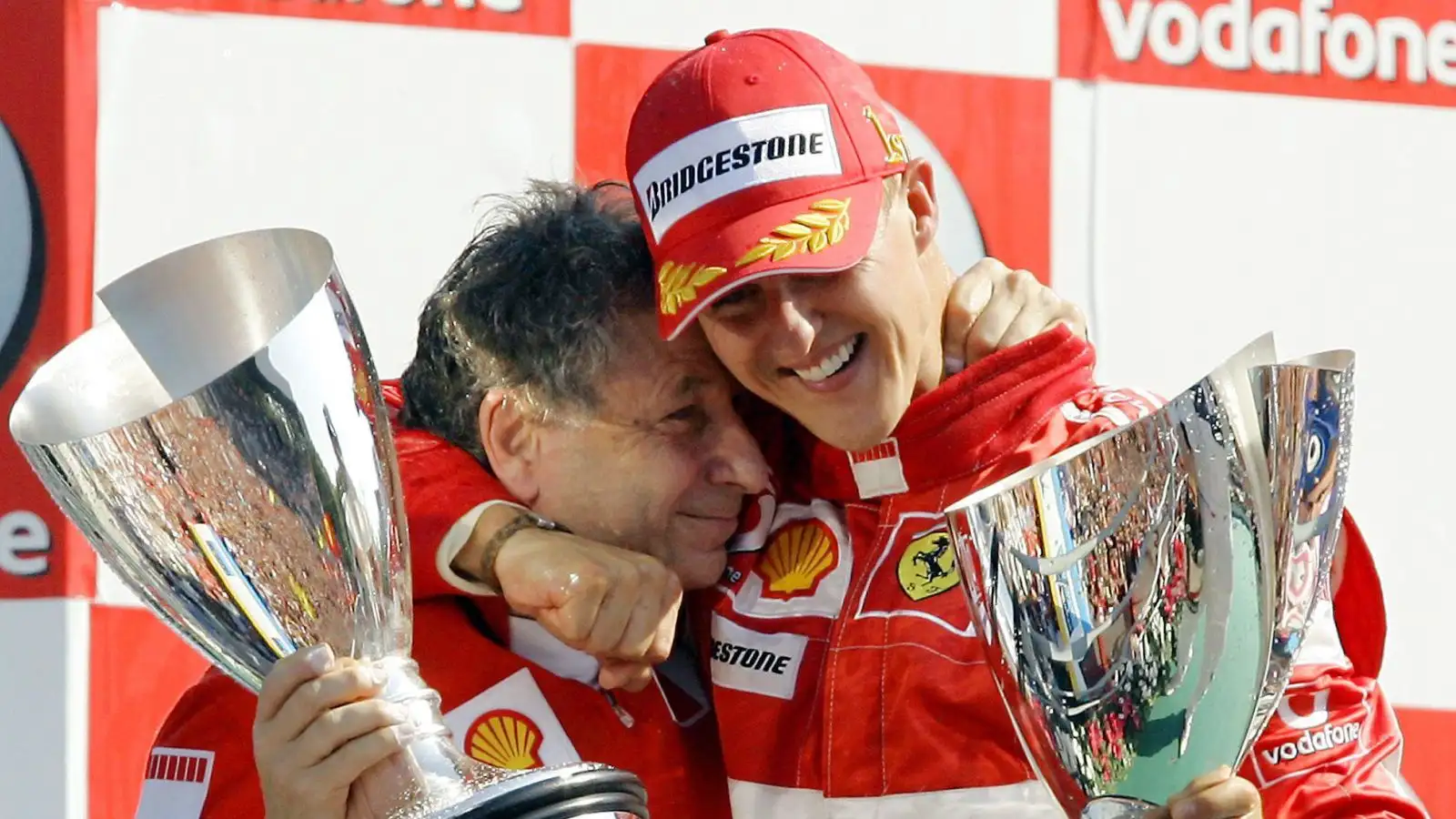 Michael Schumacher and Jean Todt, Ferrari