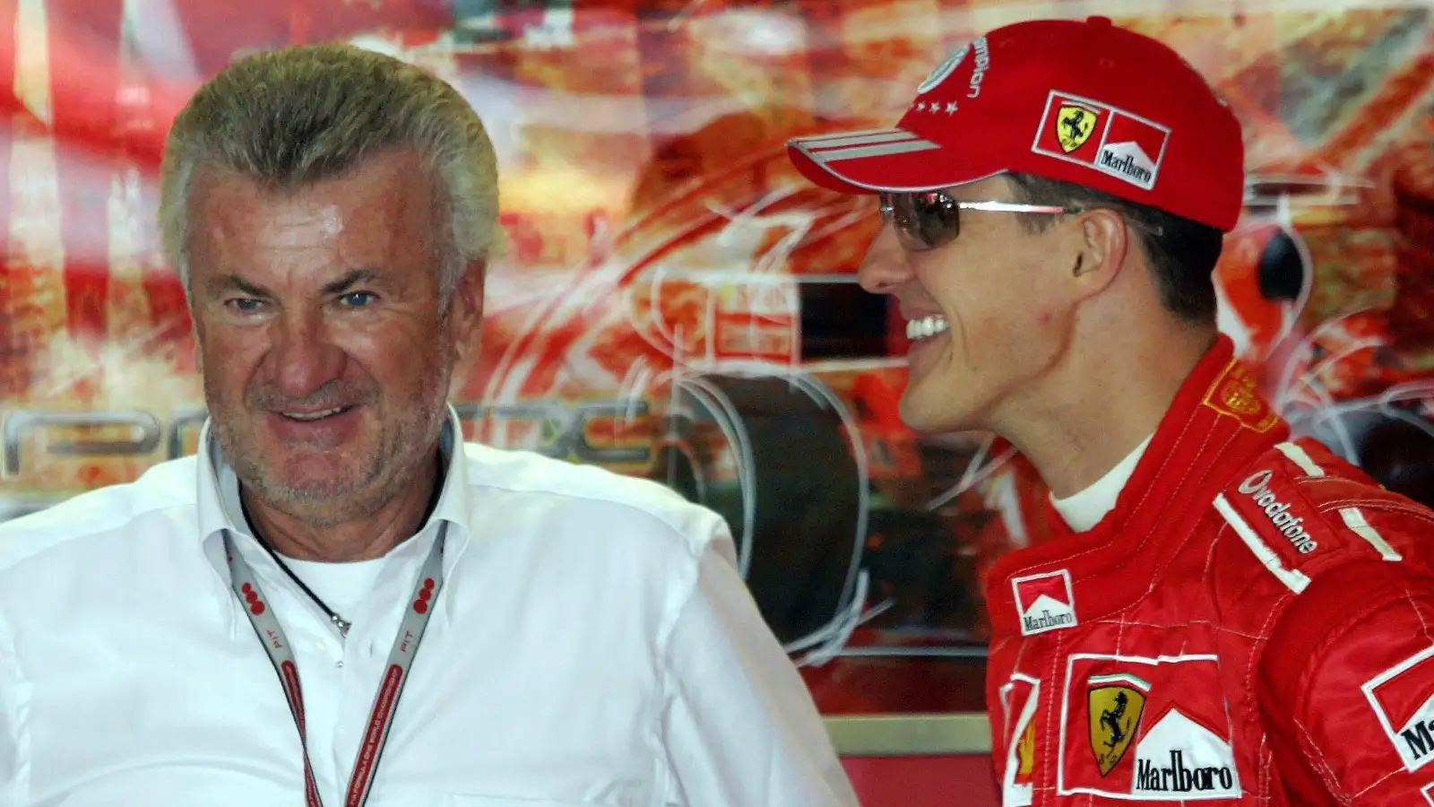 Willi Weber and Michael Schumacher