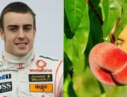 How Fernando Alonso wound-up Ron Dennis…with a giant peach