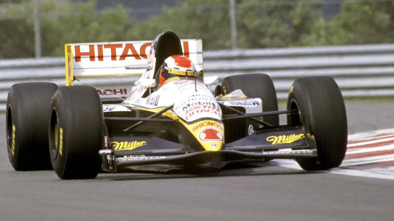 Team Lotus were wound up and out of F1 by 1995.