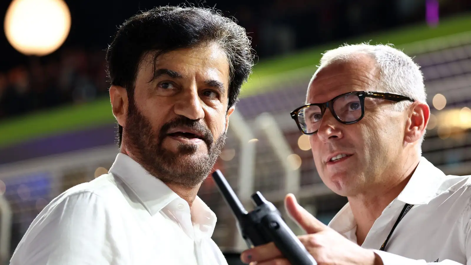Mohammed Ben Sulayem and Stefano Domenicali