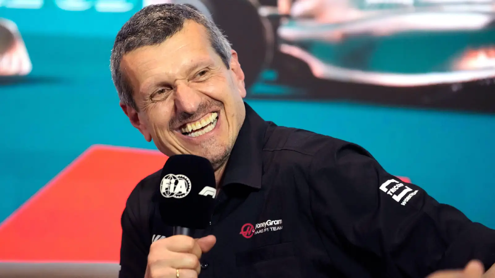 Haas team boss Guenther Steiner at the 2023 Miami Grand Prix.