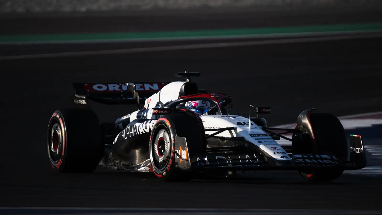 F1 Racing Car on Track - Exciting Possibilities in the 2025 Racing Season
