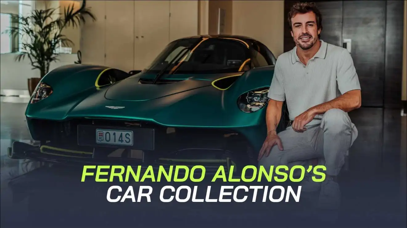 Un vistazo a la multimillonaria colección de coches de Fernando Alonso