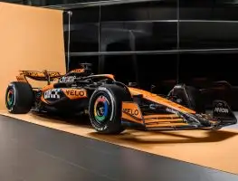 First look as the McLaren MCL38 breaks cover at Silverstone