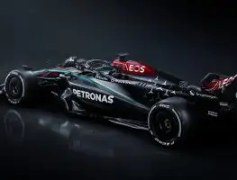 First look at Mercedes W15 on-track as Lewis Hamilton and George Russell in action