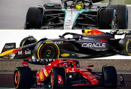 Mercedes, Red Bull and Ferrari have their F1 2024 cars.