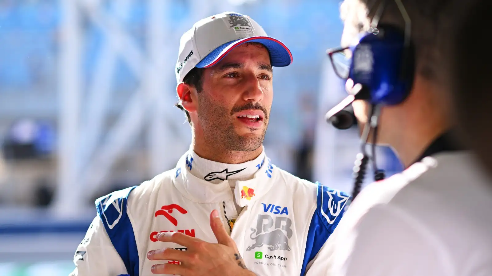 Daniel Ricciardo during pre-season testing.