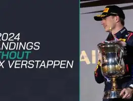 The F1 2024 Drivers’ Championship standings without Max Verstappen