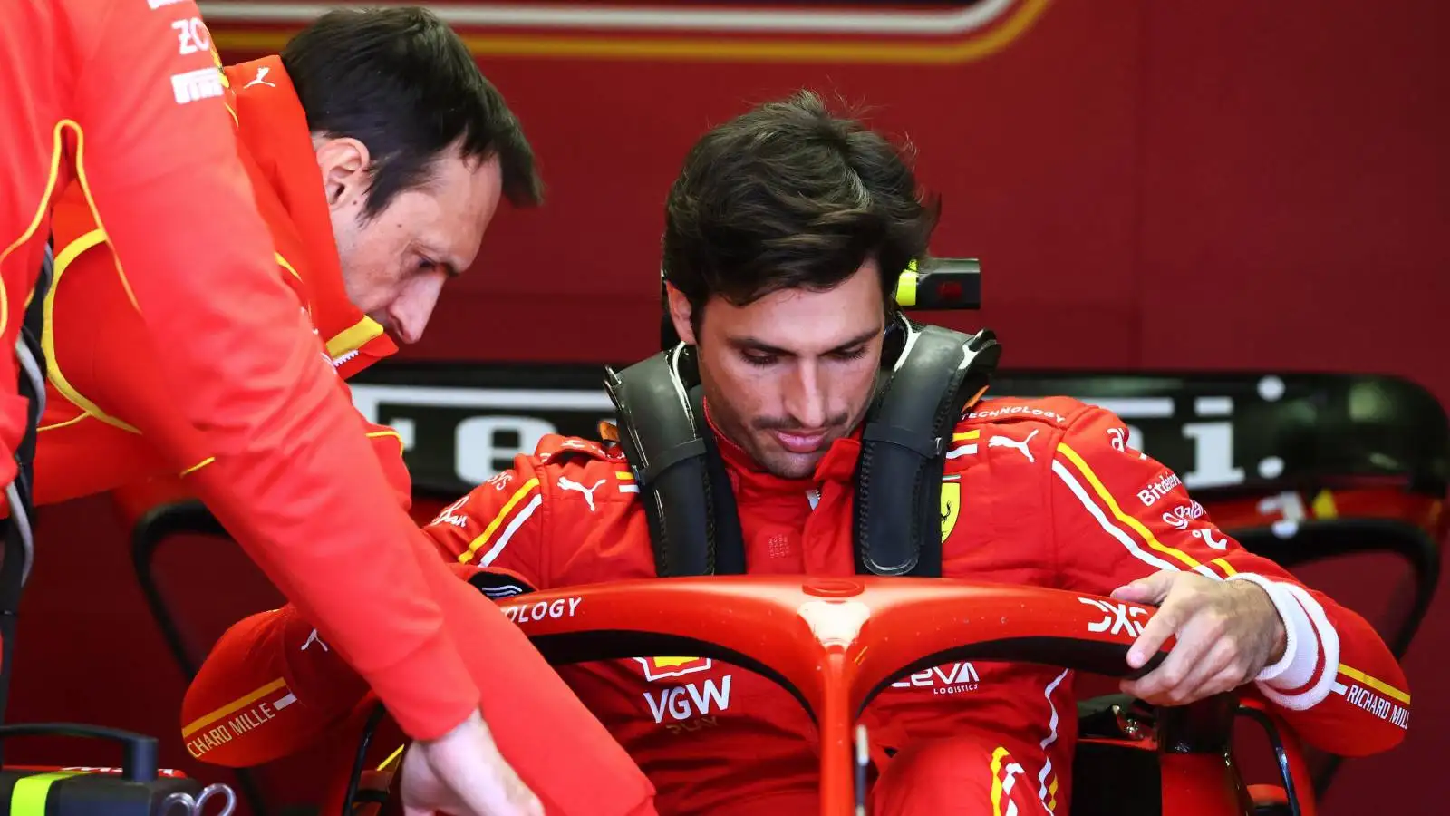 Ferrari’s Carlos Sainz responds after Australian GP fitness concerns raised