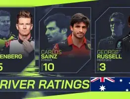 Australian Grand Prix driver ratings: Superb Sainz and rusty Russell the headline acts