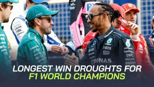 Lewis Hamilton hits unwanted milestone among longest win droughts for World Champions