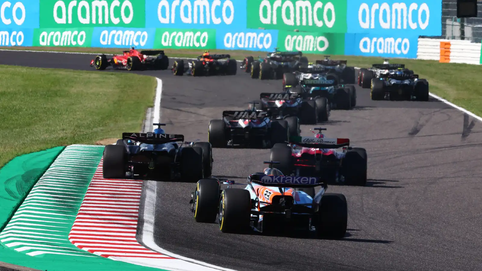 F1 starting grid What is the grid order for the 2024 Japanese Grand Prix?