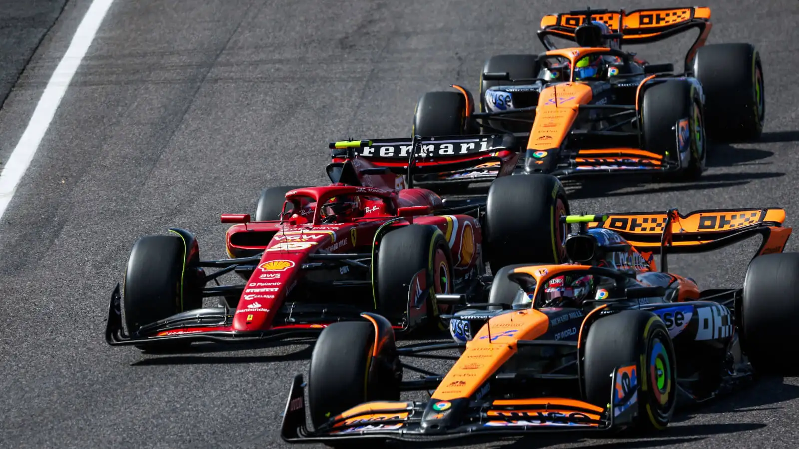 Ferrari SF-24, McLaren MCL38 2024
