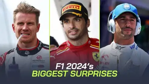 Five biggest F1 2024 surprises: Big McLaren exit, post-Steiner Haas thrive and more shocks