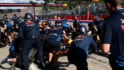 Helmut Marko ‘would like to thank’ Max Verstappen’s rival for much-needed boost in Imola