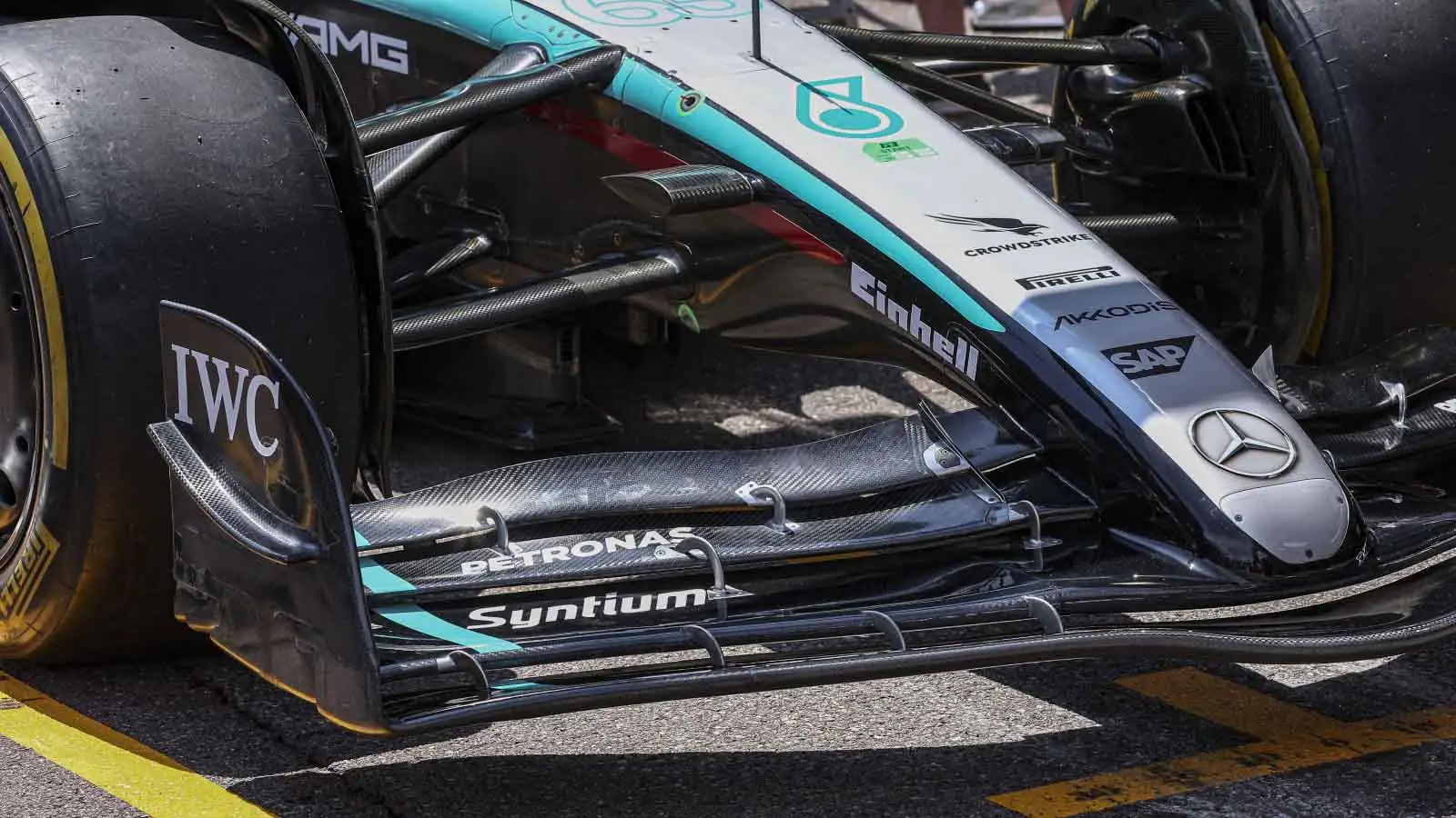 Toto Wolff issues Mercedes W15 front wing update with Monaco breakthrough made