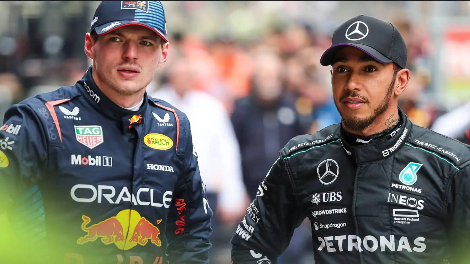 Lewis Hamilton aims 'act like a Champion' dig at Max Verstappen after ...