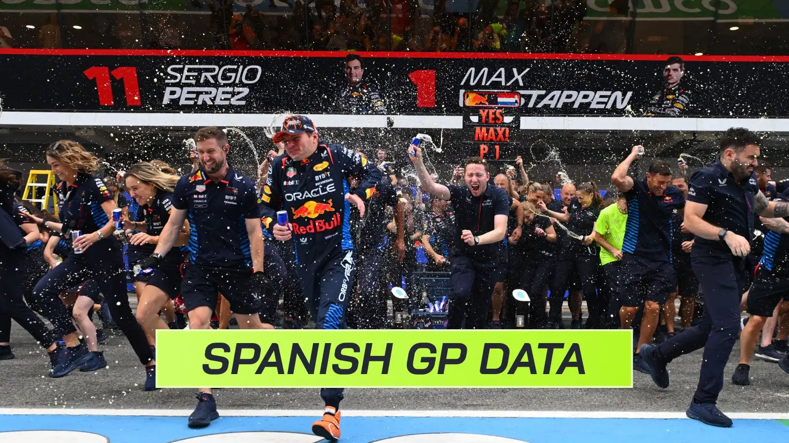 Spanish GP data: How Max Verstappen cooked against a quicker McLaren car