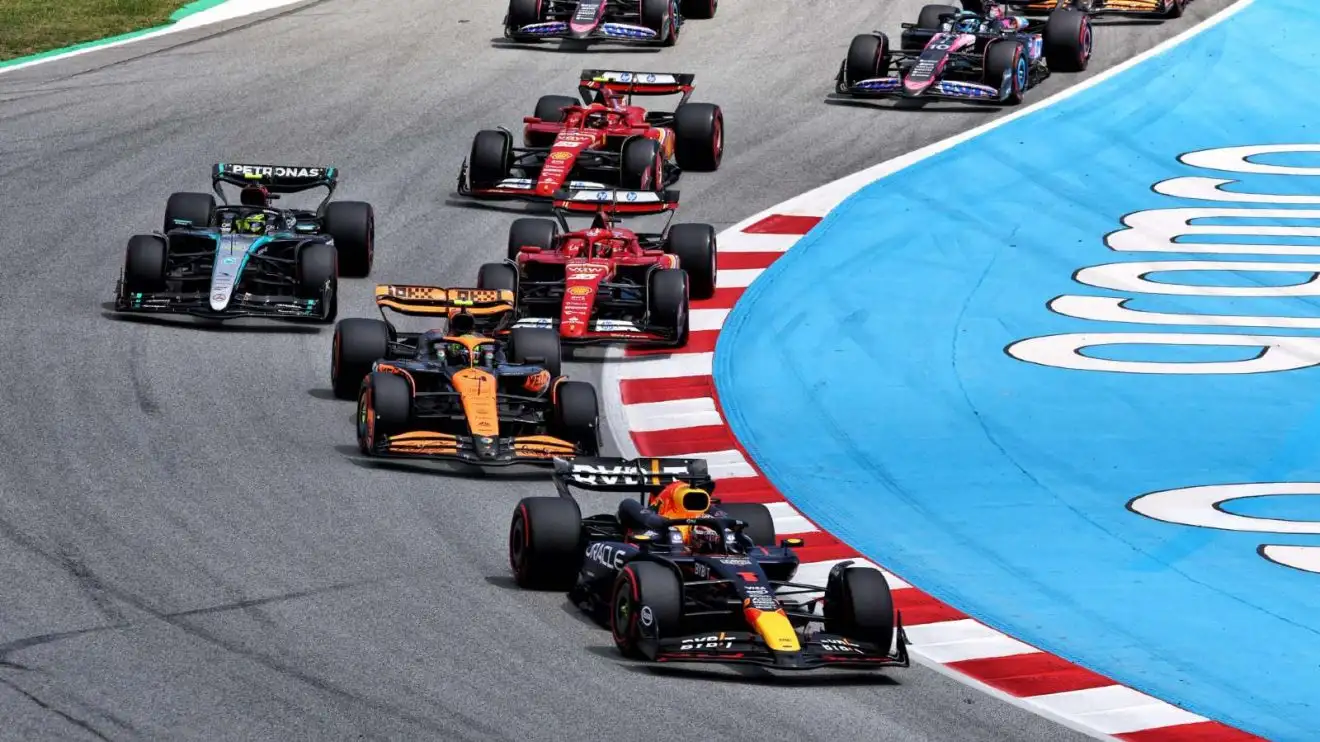 2024 F1 race start