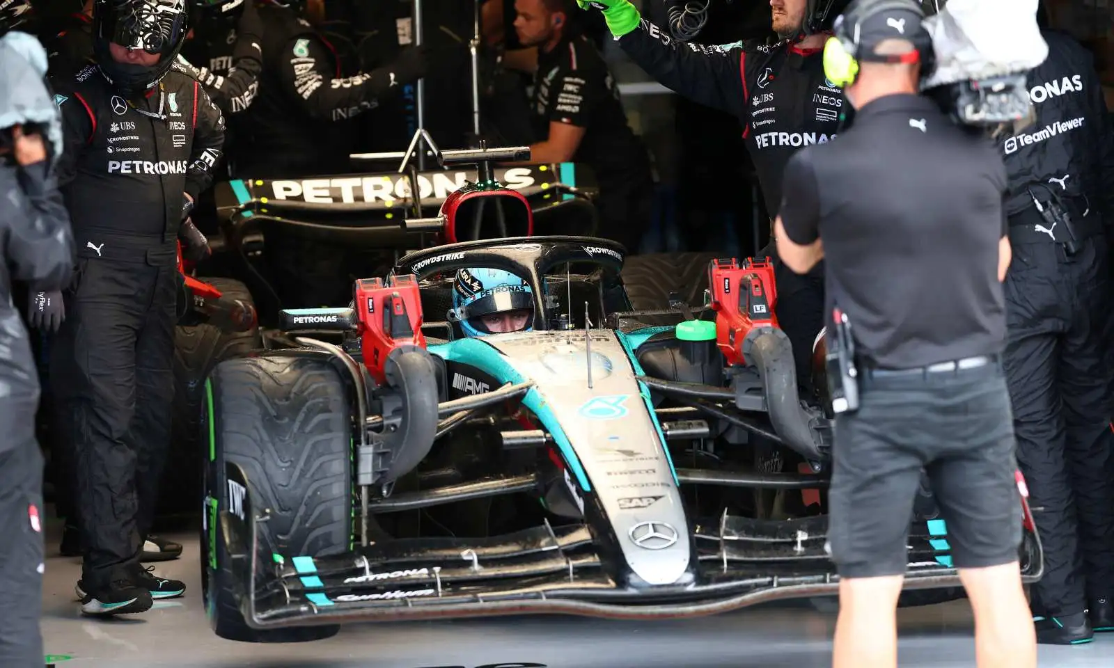 Fears over George Russell engine penalty as Mercedes reveal reasons behind DNF