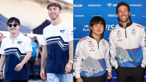 Yuki Tsunoda’s Daniel Ricciardo admission with comparison made to Pierre Gasly