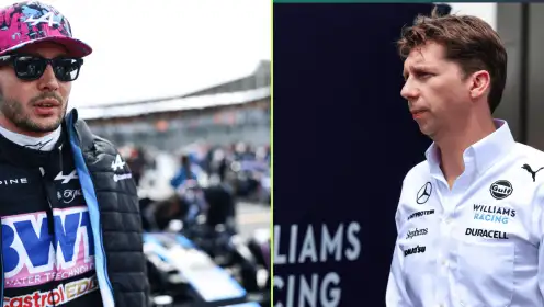 ‘Just to clarify that one’ – Williams team boss explains Esteban Ocon seat fitting