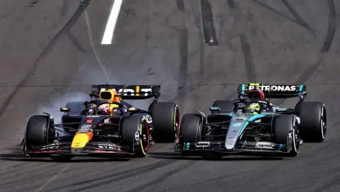 Lewis Hamilton accused of exploiting ‘grey area’ against Max Verstappen in Hungary shunt