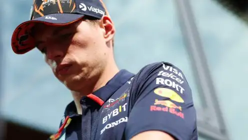 Max Verstappen reacts to looming grid penalty at Spa with ‘lots of unknowns’ verdict