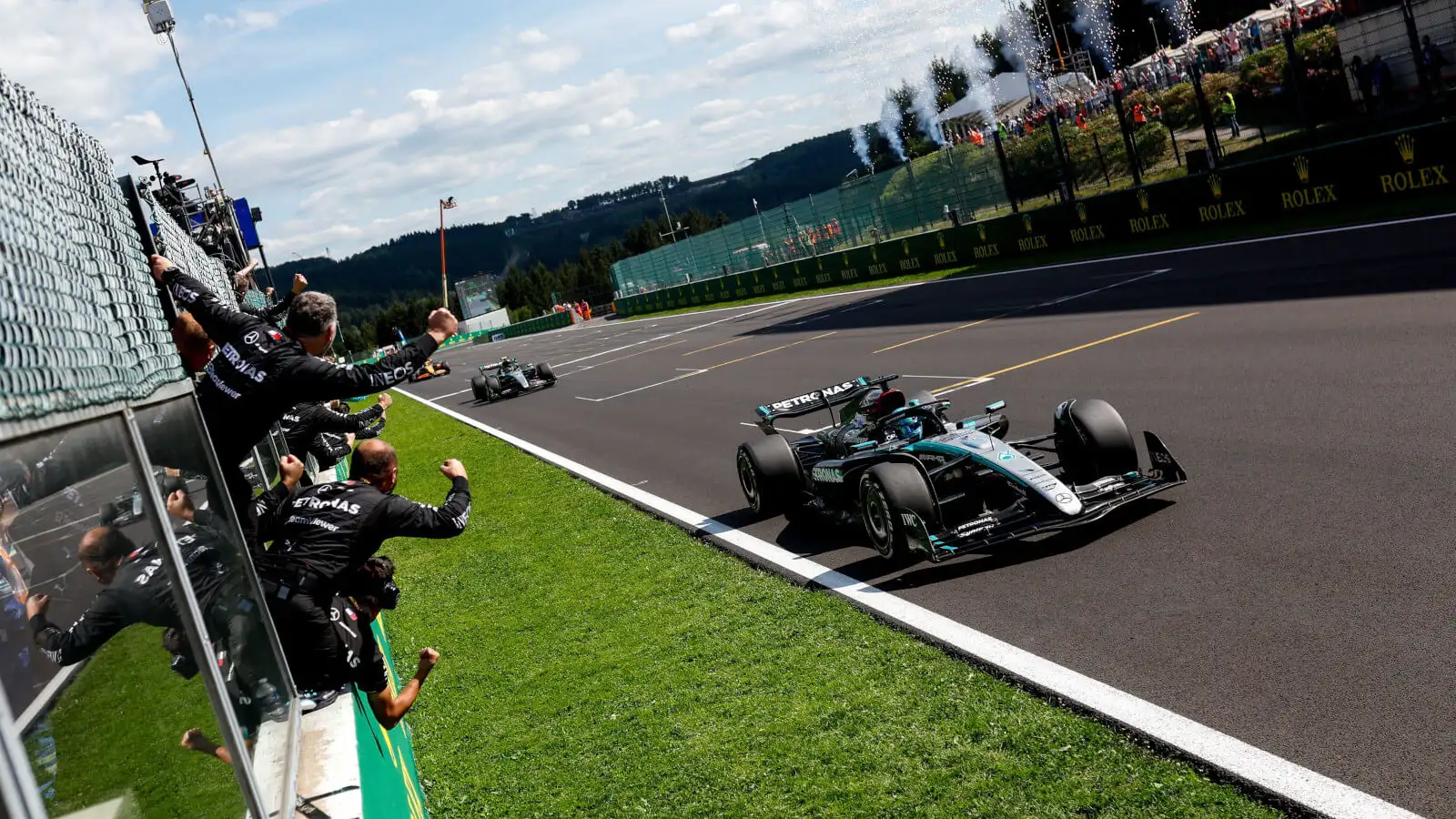 Mercedes W15 Transformation: From Struggles to Race Winner