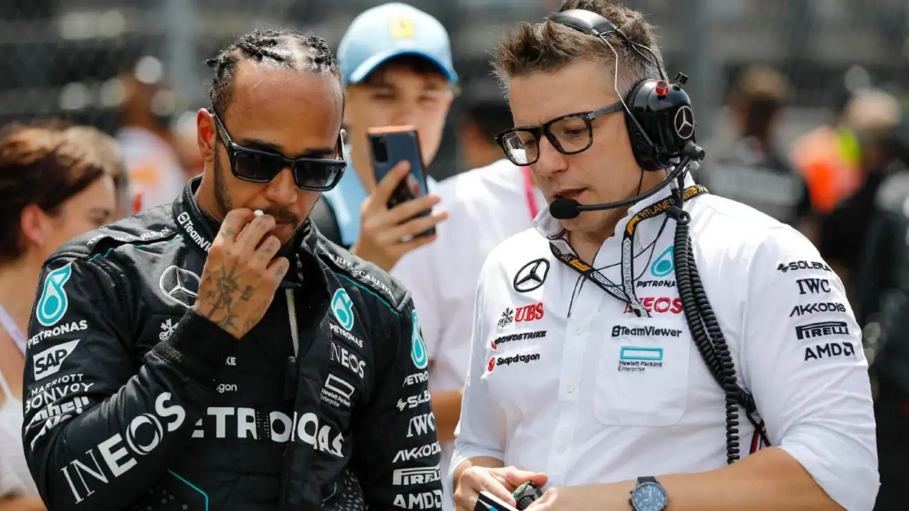 Lewis Hamilton's first words on split with 'Bono' after deciding against Ferrari move