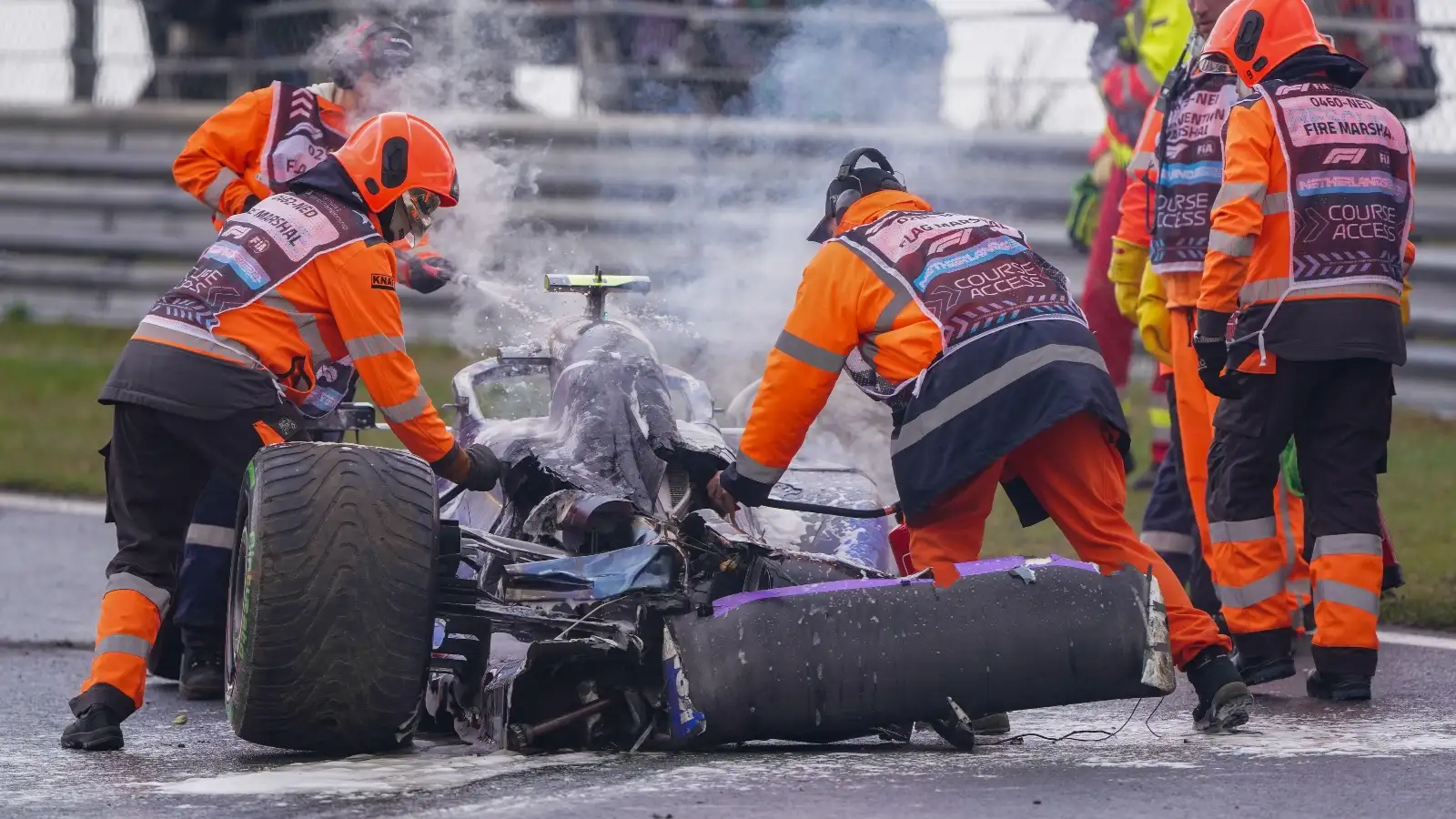 Williams faces a race against time to repair Logan Sargeant’s car in time for qualifying