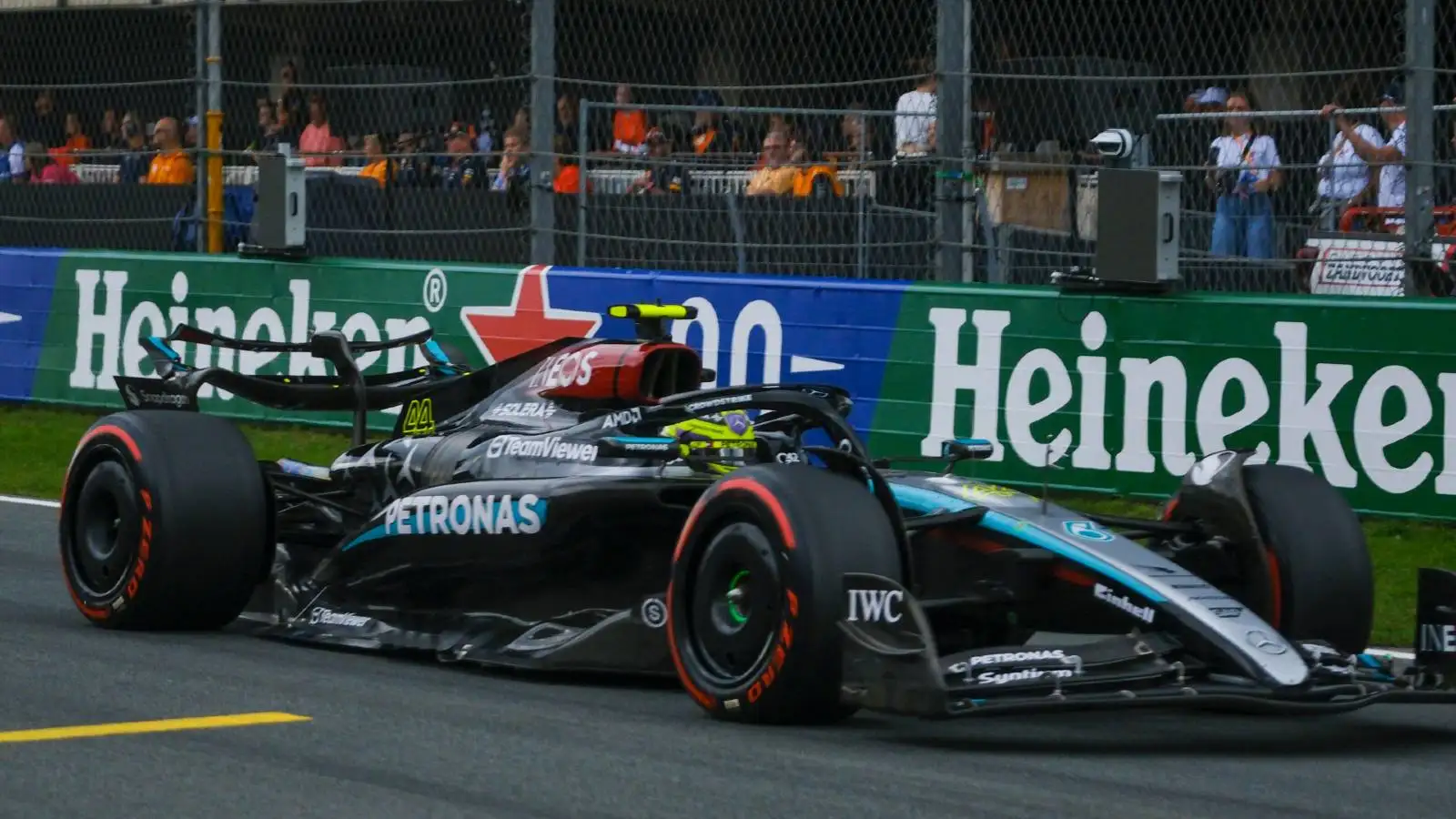 Lewis Hamilton receives three grid places penalty for Sergio Perez qualifying incident