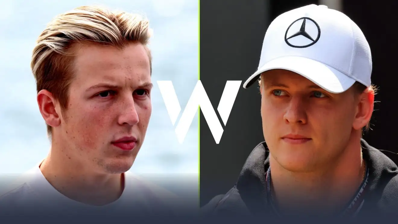 Liam Lawson and Mick Schumacher