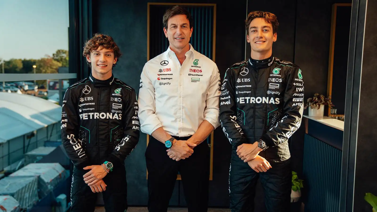 Toto Wolff's 'five-minute' Kimi Antonelli timeline after Lewis Hamilton bombshell
