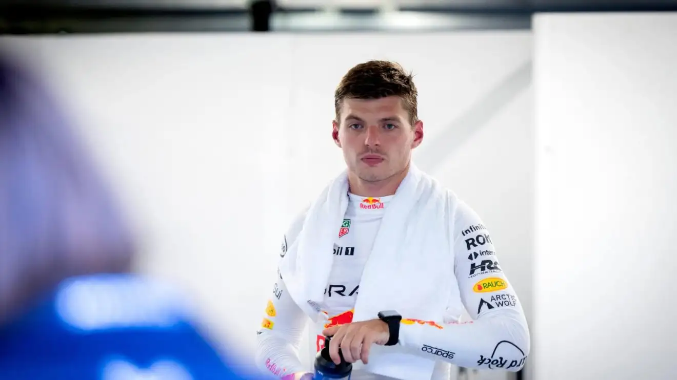 Max Verstappen after qualifying at Monza.